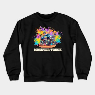 Monster Truck Crewneck Sweatshirt